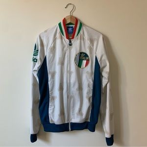 Italy 2013 Adidas Training Track Jacket Firebird